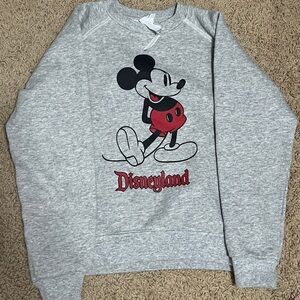 Disney Gray Mickey Mouse Sweatshirt